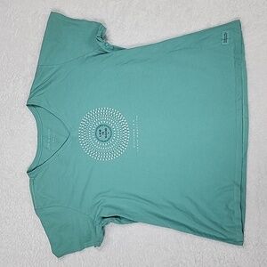 Life Is Good Short Sleeve V-neck Tee Kindness Is A Chain Reaction